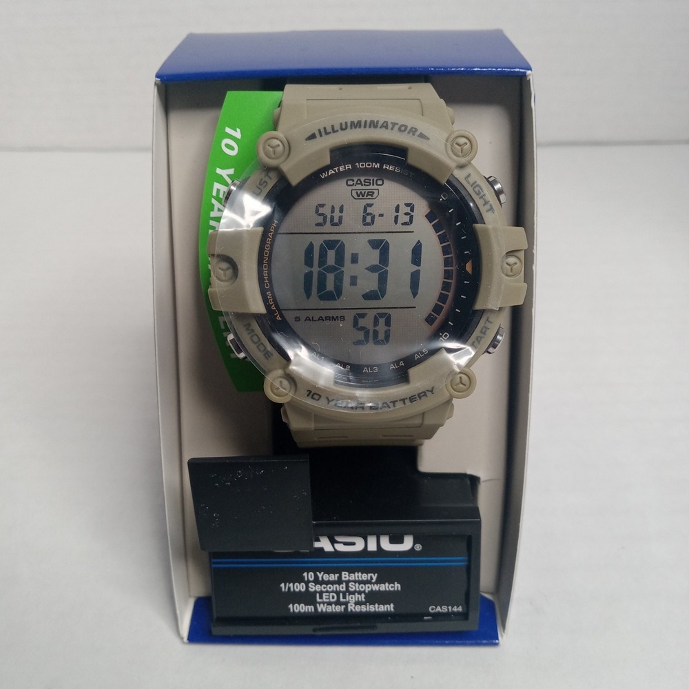 Casio WR Illuminator Digital Watch AE-1500WH Men's Watch‎